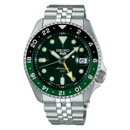 thearwatches-reloj-seiko-SBSC019 Reloj SEIKO 5 Sport GMT Green "Hulk" Japan Version (JDM) SBSC019