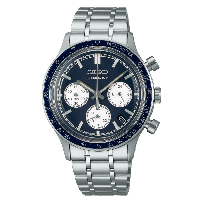 thearwatches-reloj-seiko-SSB477P1_01 Reloj Seiko Neo Chronograph Quartz Blue SSB477P1