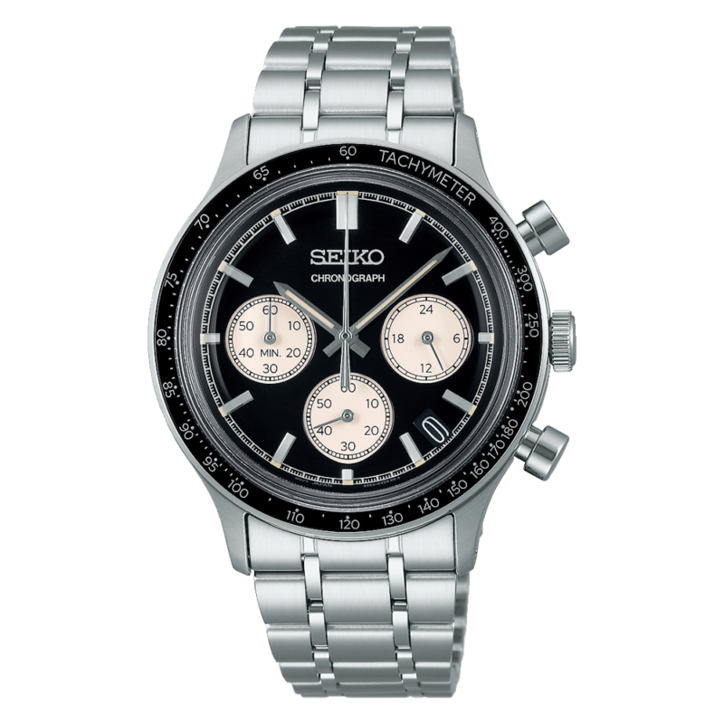 thearwatches-reloj-seiko-SSB479P1_01 Reloj Seiko Neo Chronograph Quartz Black SSB479P1