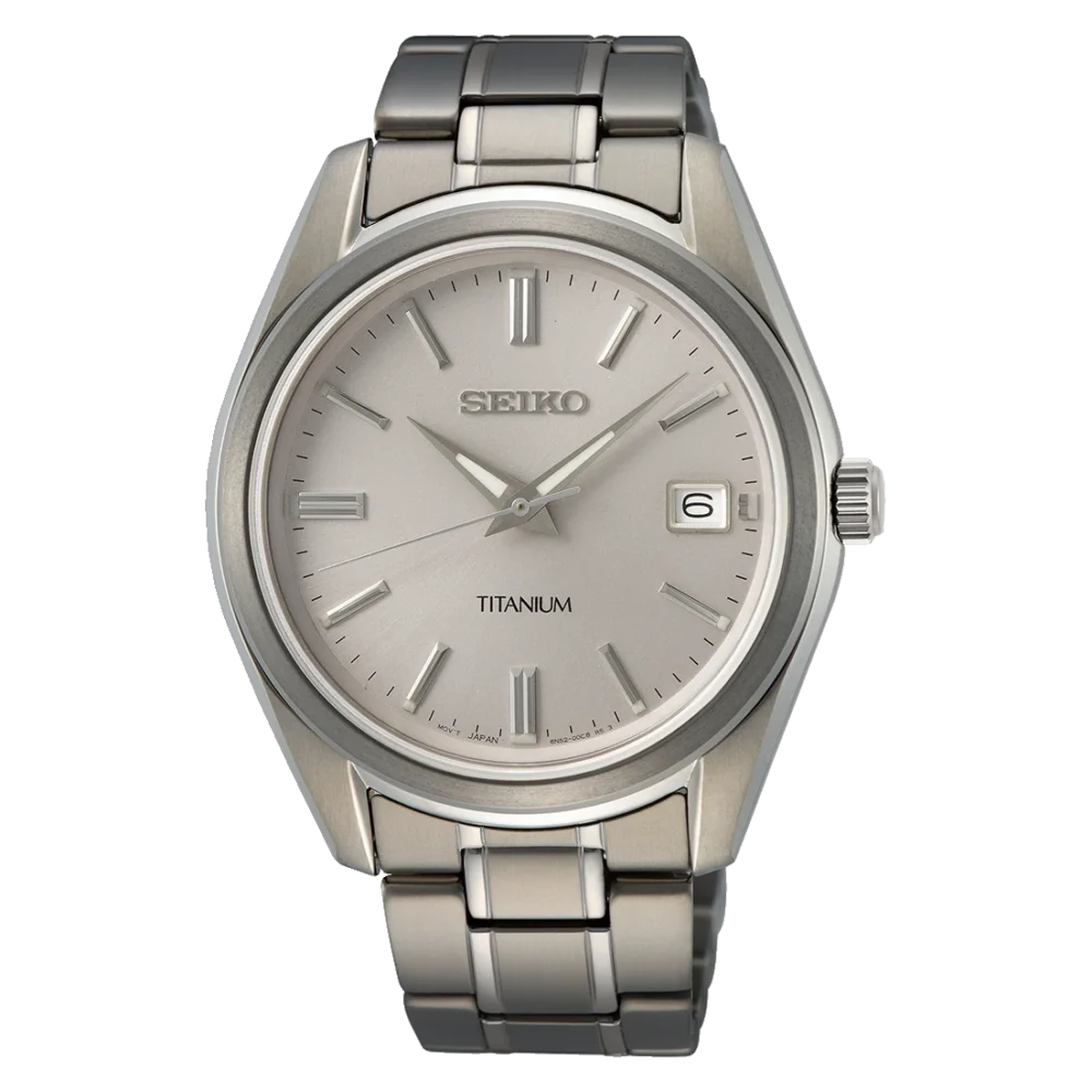 Reloj Seiko Titanium 40mm SUR369P1