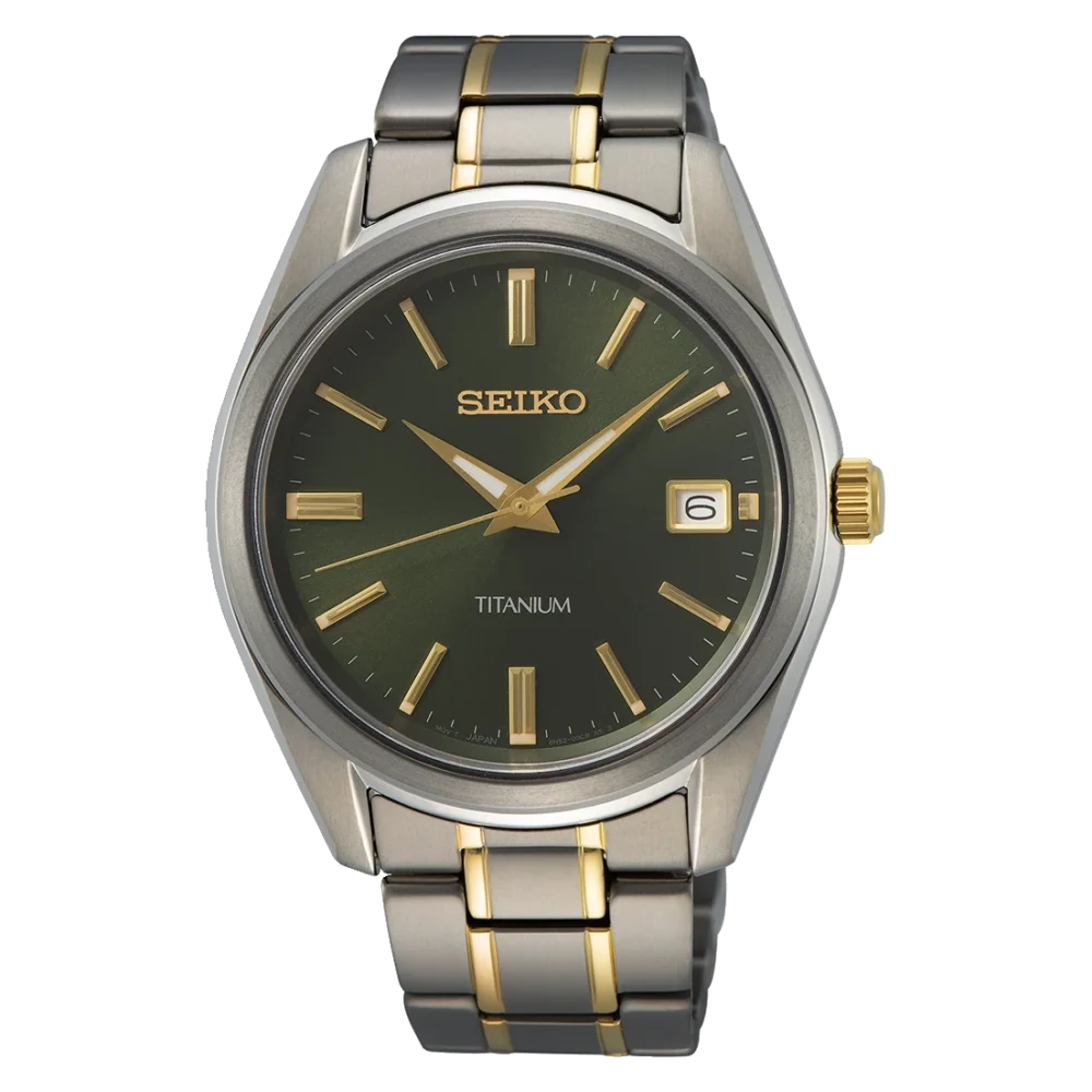 Reloj Seiko Titanium 40mm SUR377P1