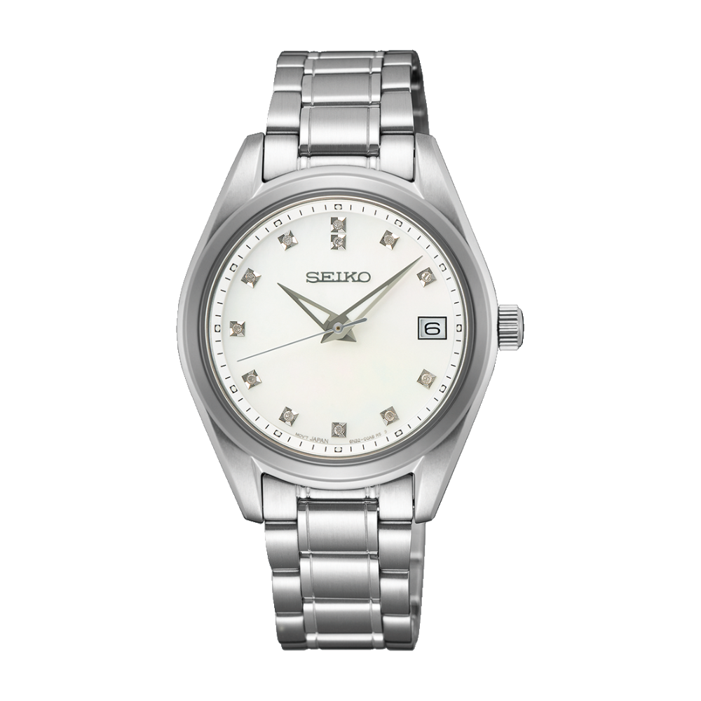 thearwatches-reloj-seiko-SUR579P1_01 Reloj Seiko Quartz Diamonds White SUR579P1