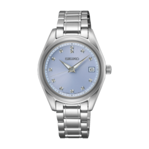 Reloj Seiko Quartz Diamonds Light Blue SUR581P1