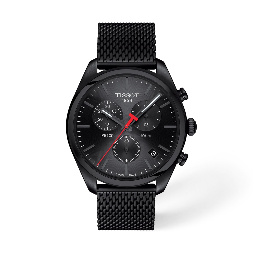thearwatches-reloj-tissot-T101-417-33-051-00_01 Reloj Tissot PR 100 Chronograph 41mm T101.417.33.051.00